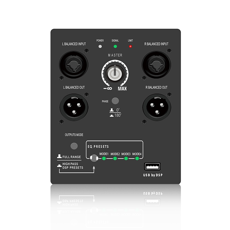 DSP1904: Collocable with Professional PA Subwoofer