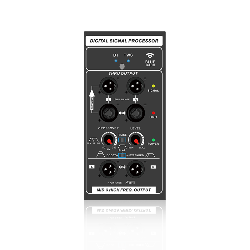 S18SUB: Through Output or High Pass Output with Bluetooth TWS Subwoofer Functional Module