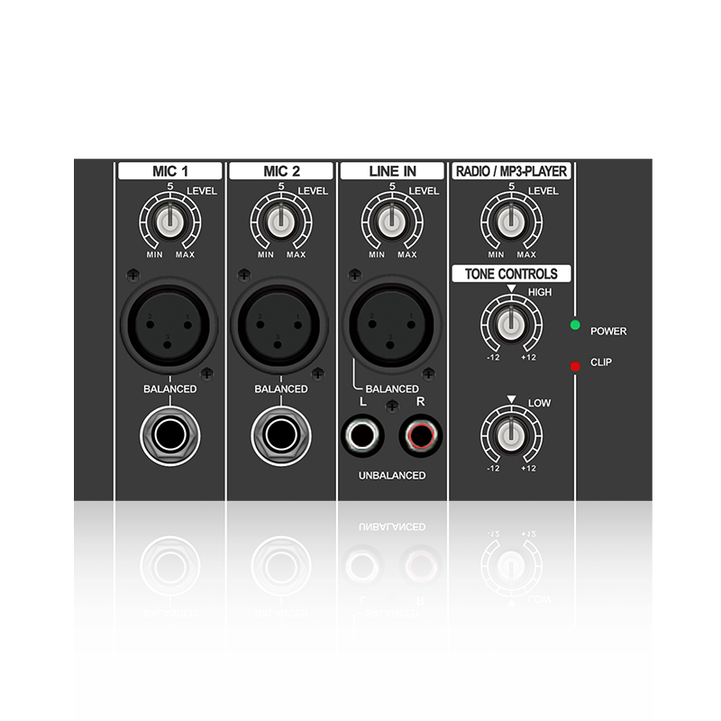 PL1: Treble and Bass EQ Control Horizontal Analog Functinal Module for Class AB Amplifier