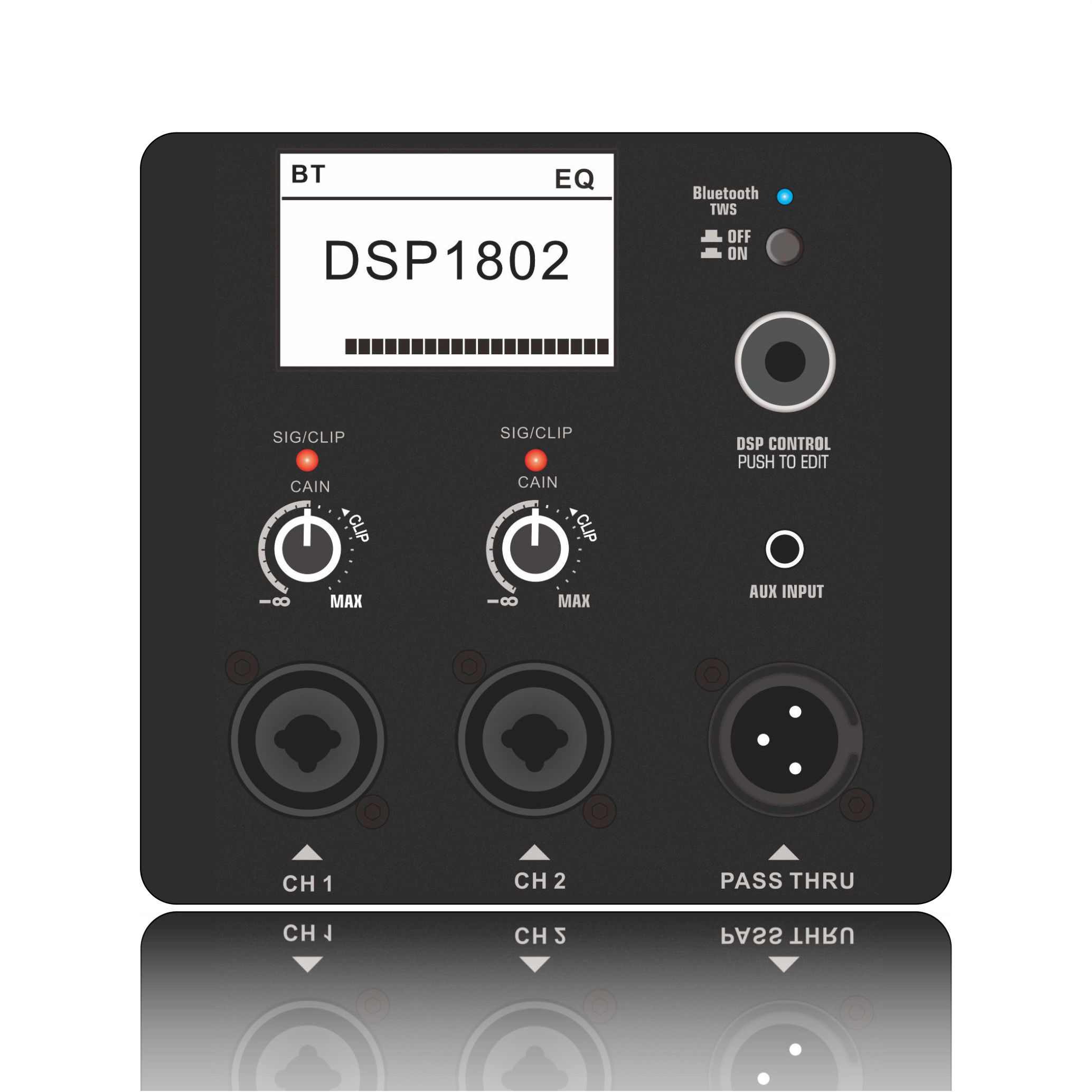 DSP1802 Two Channel 2-way Active Speaker Amplifier