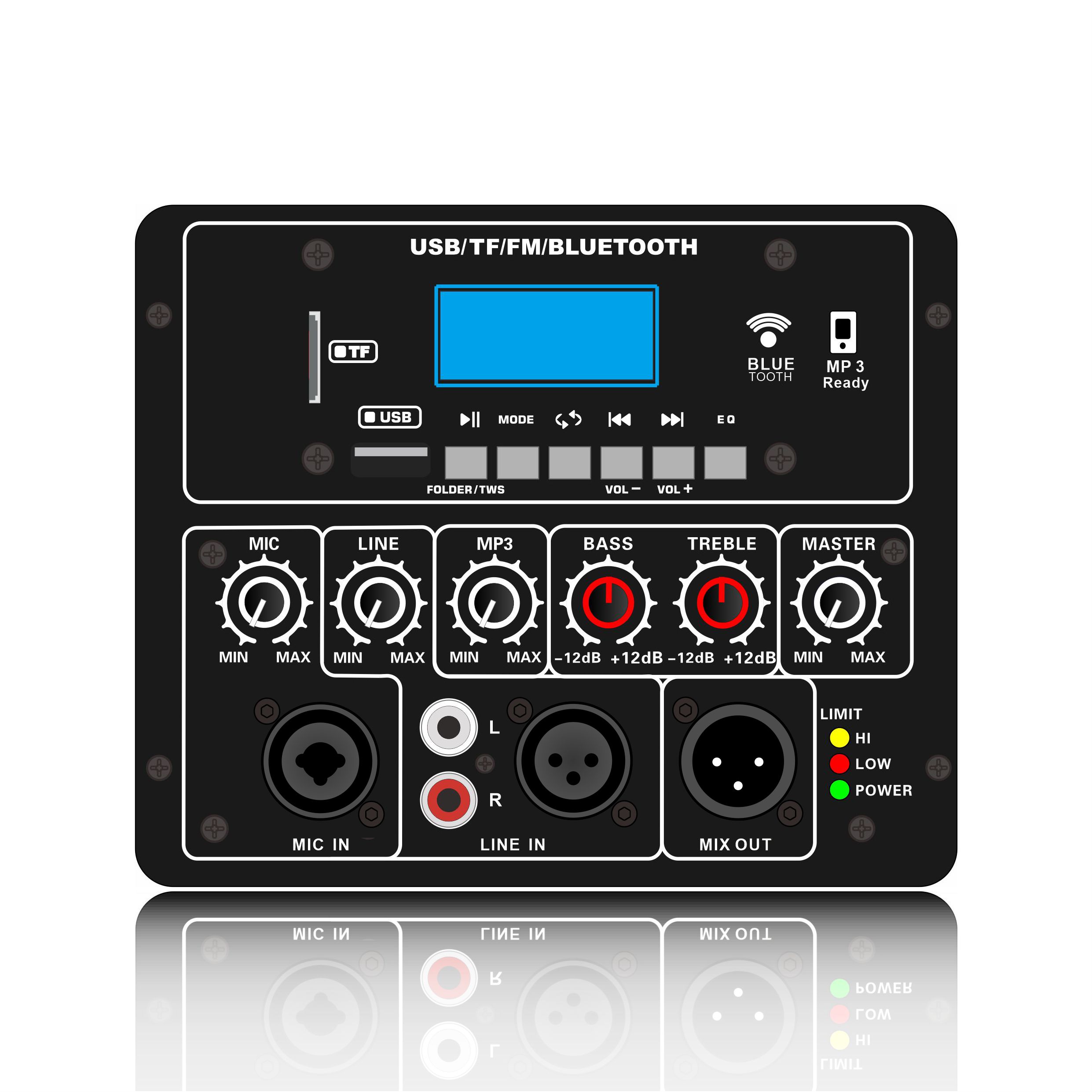 Class H Electrical Frequency Dividing System Amplifier PL93